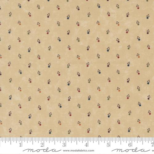Quail Run Tan Triangle Dot