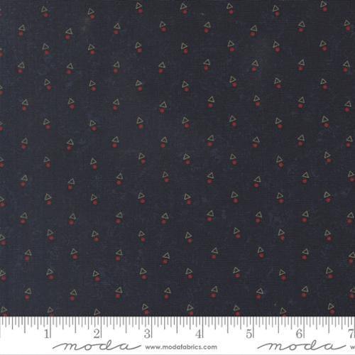 Quail Run Indigo Triangle Dot