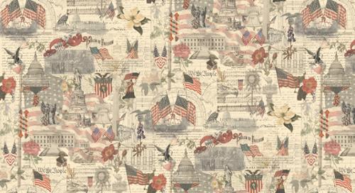 3 Sisters Patriotic Porcelain