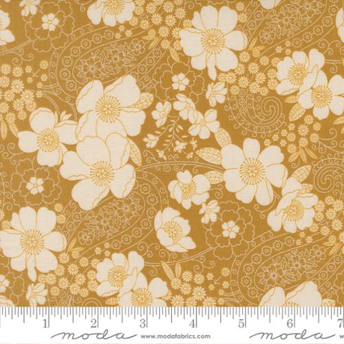 Chelsea Garden Goldenrod Paisley