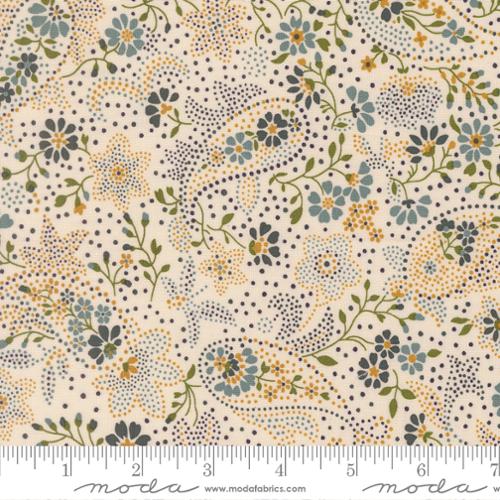 Chelsea Garden Cream Peacock Bohemian Flare Paisley