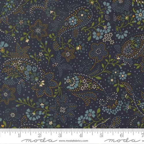Chelsea Garden Midnight Drizzle Bohemian Flare Paisley