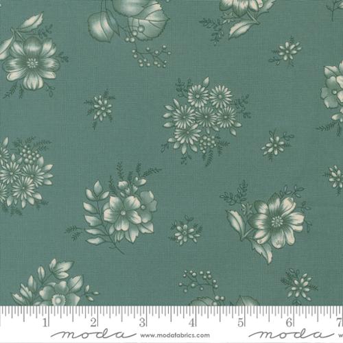 Chelsea Garden Teal Drizzle Piccadilly Florals