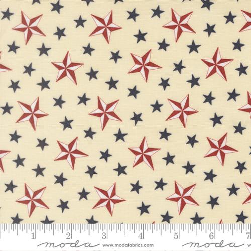 America 250 Years Parchment Tossed Stars