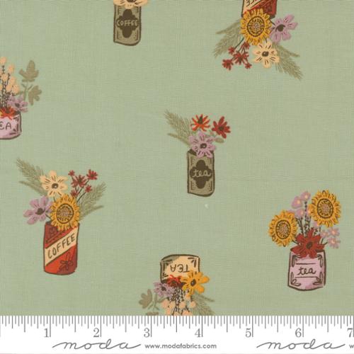 Windfall Aqua Vintage Novelty Flower Jars