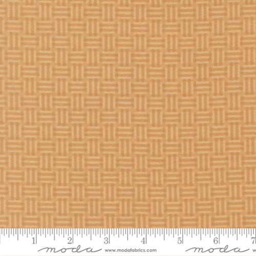 Flannel Season Tan Tonal Basketweave