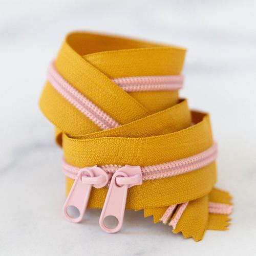 30" Zipper Ochre