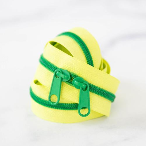 30" Zipper Lemon Lime
