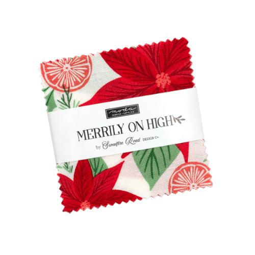 Merrily On High Mini Charm