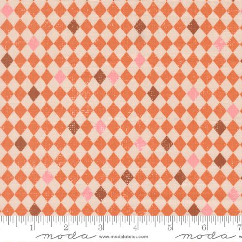 Purrs and Boos Pumpkin Harlequin Diamonds
