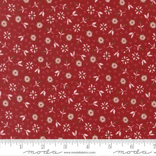 Chilly Christmas Flowers Red