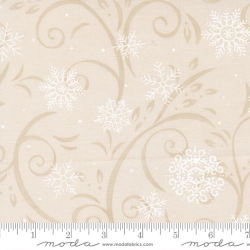 When Snow Falls Snowy White Swirling Snowflakes