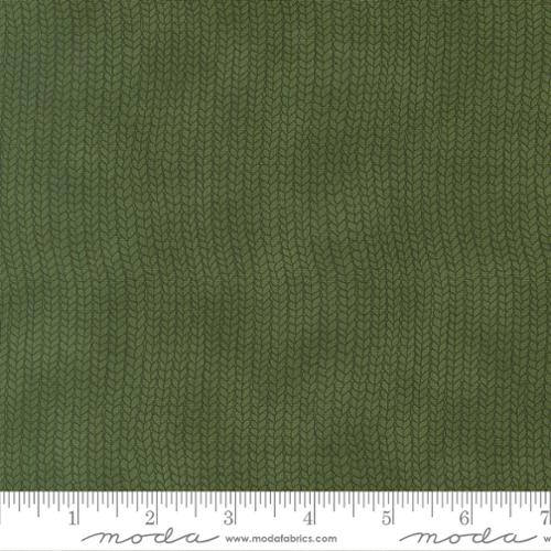 When Snow Falls Holly Stocking Weave