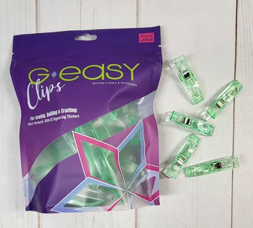GEasy Organizing Clips Large Green