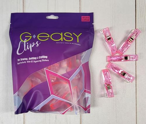 GEasy Organizing Clips Large Pink