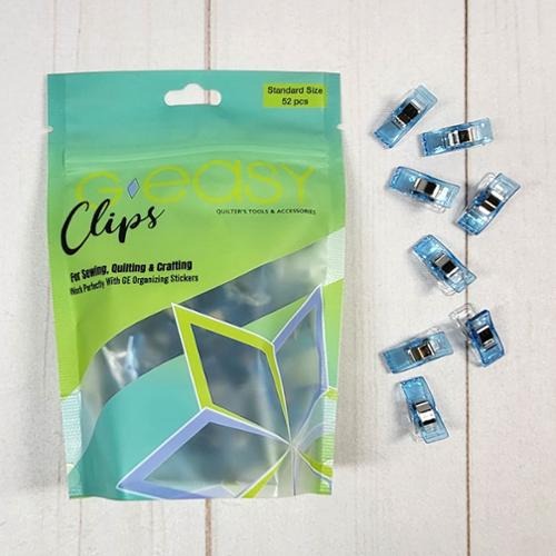 GEasy Organizing Clips Standard Blue