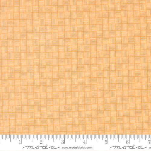 Birch and Willow Amber Crosshatch