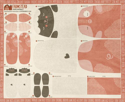 Farmstead Cuddle Panel Multi Pig & Sheep