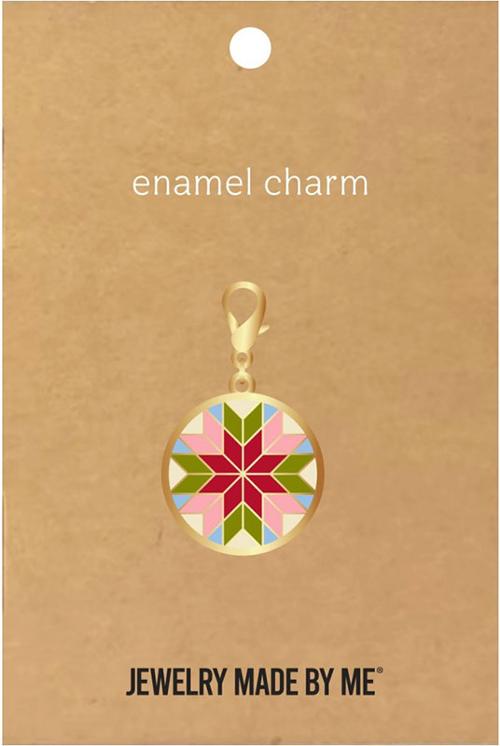 Charm Diamond Star Block