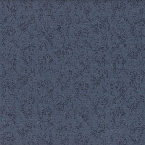 Fredericksburg Revisited Etched Silhouette Indigo