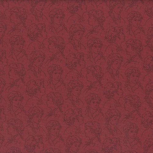 Fredericksburg Revisited Etched Silhouette Crimson