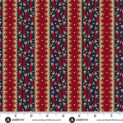 Fredericksburg Revisited Ribbon Strip Crimson