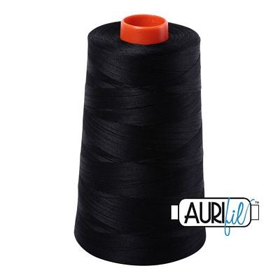 Aurifil 50wt Lg Cone Black 6452yd