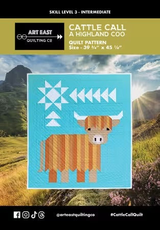 Cattle Call - A Highland Cow Quilt Pattern