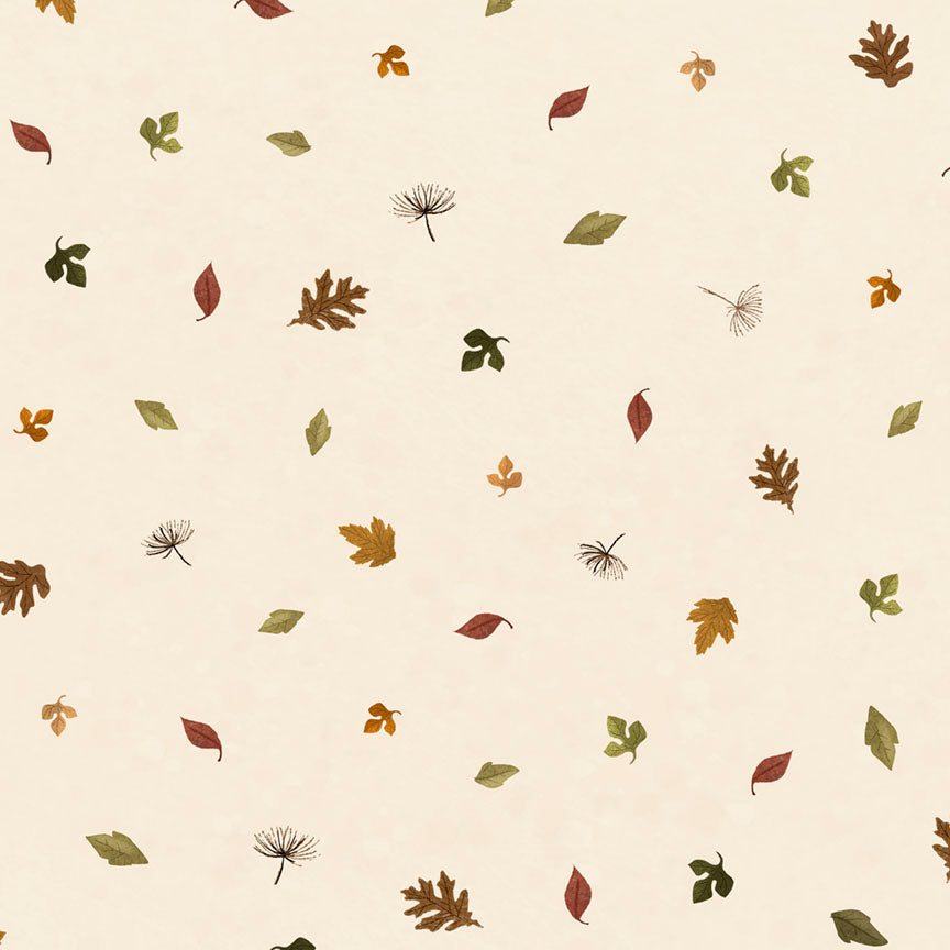 Autumn Homestead Falling Leaves