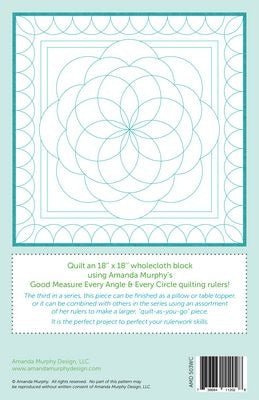 Wholecloth Quilting Ideas: Block 3(Angle & Circle)