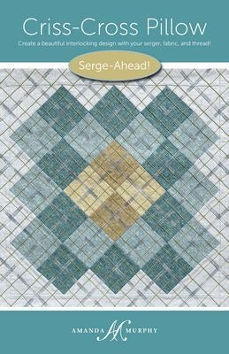 Criss-Cross Pillow Serger Pattern