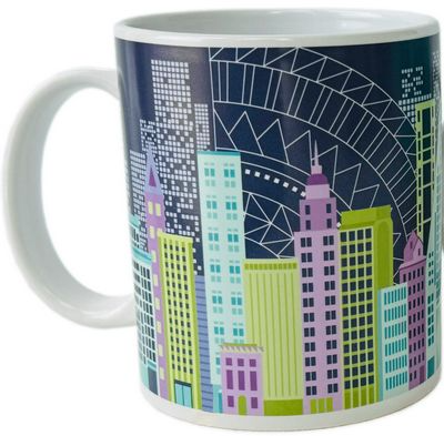 Amanda Murphy Cityscape Mug- Night