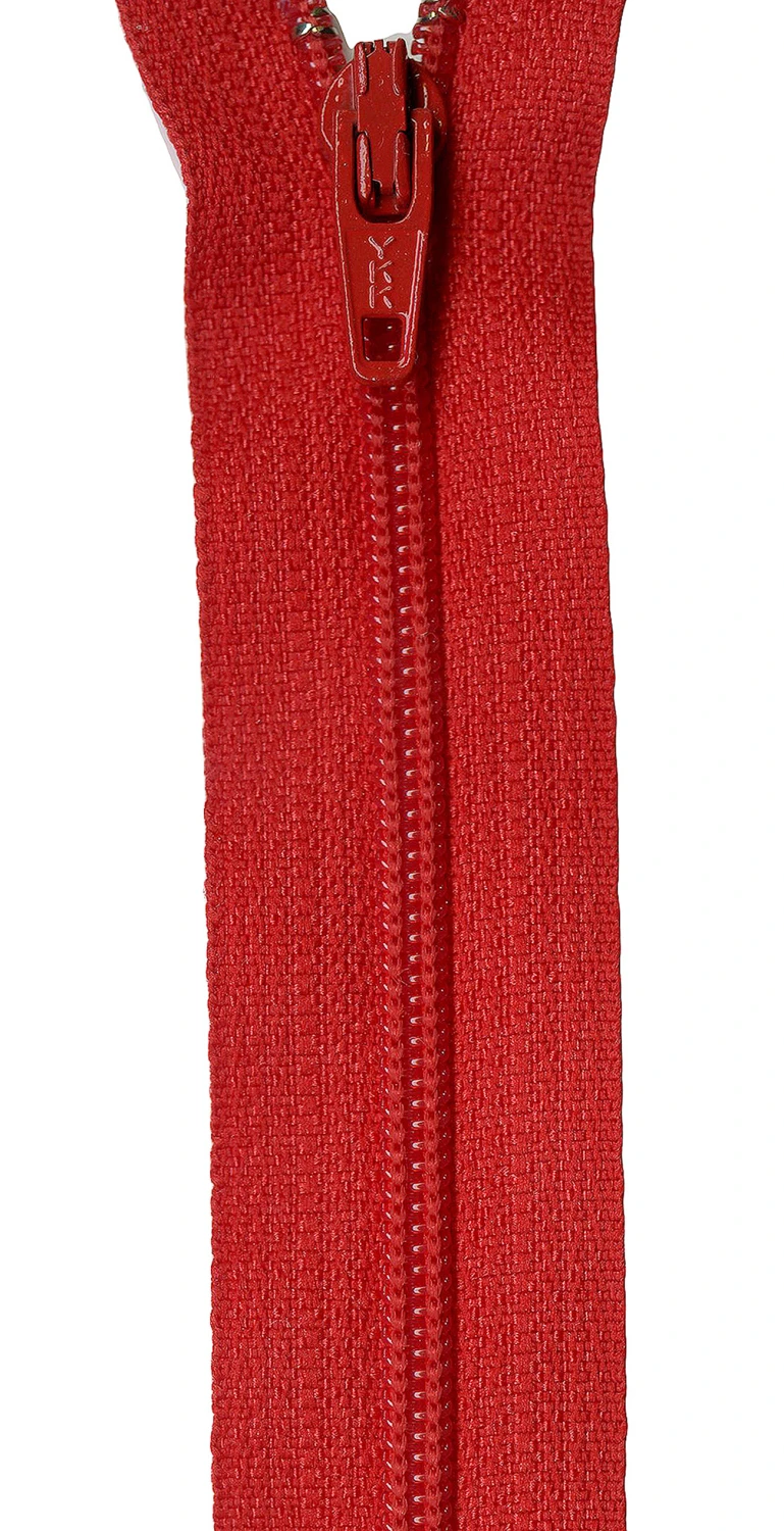 22in Size 3 Zipper Red River