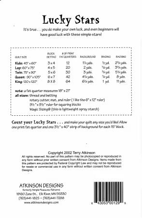 Lucky Stars Atkinson