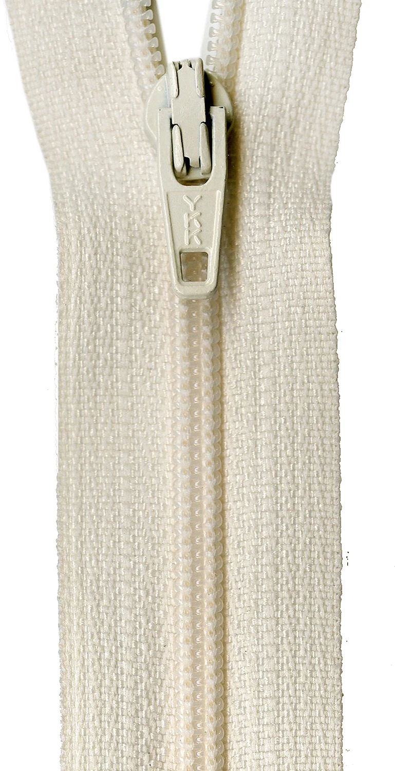 Atkinson Designs 14" Zipper, Creamy