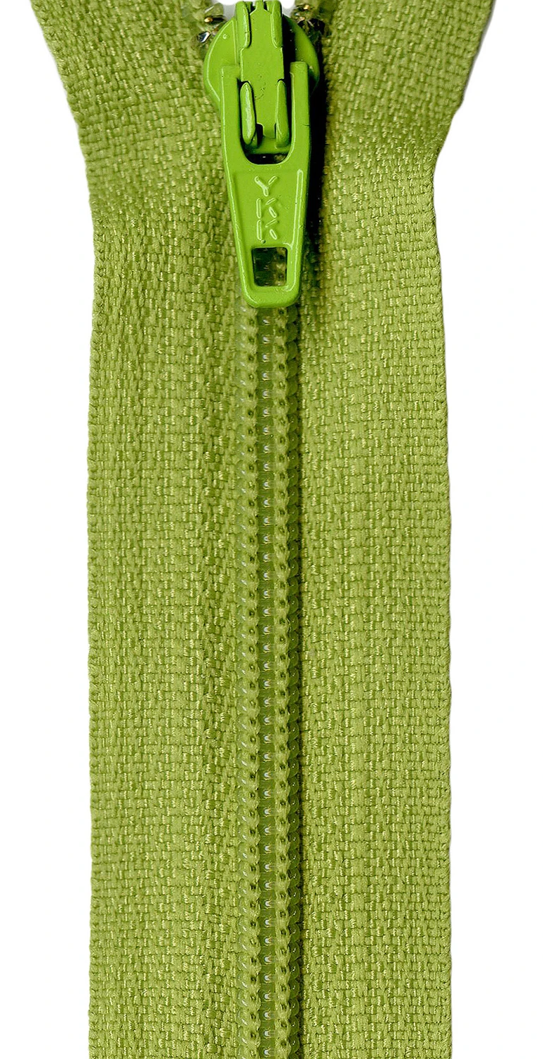 22in Size 3 Zipper Kiwi