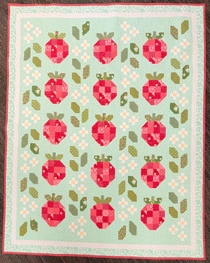 Berries Kit, 66x79, Includes fabric for top, binding & pattern
