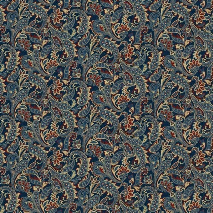 American Spirit Winter Paisley Blue