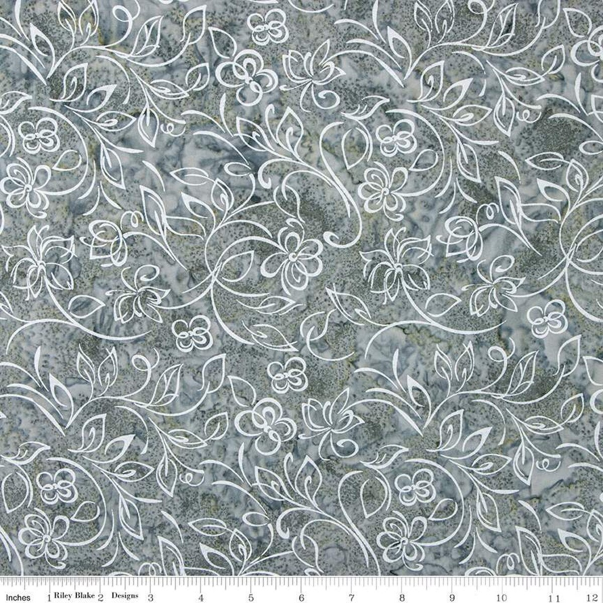 Batiks Achromatic Dance Pewter