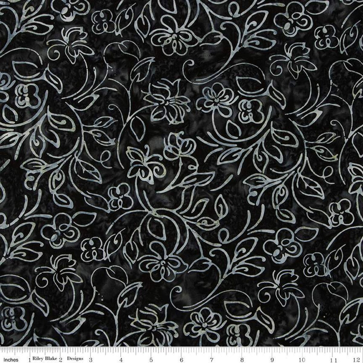 Batiks Achromatic Dance Stormy Seas