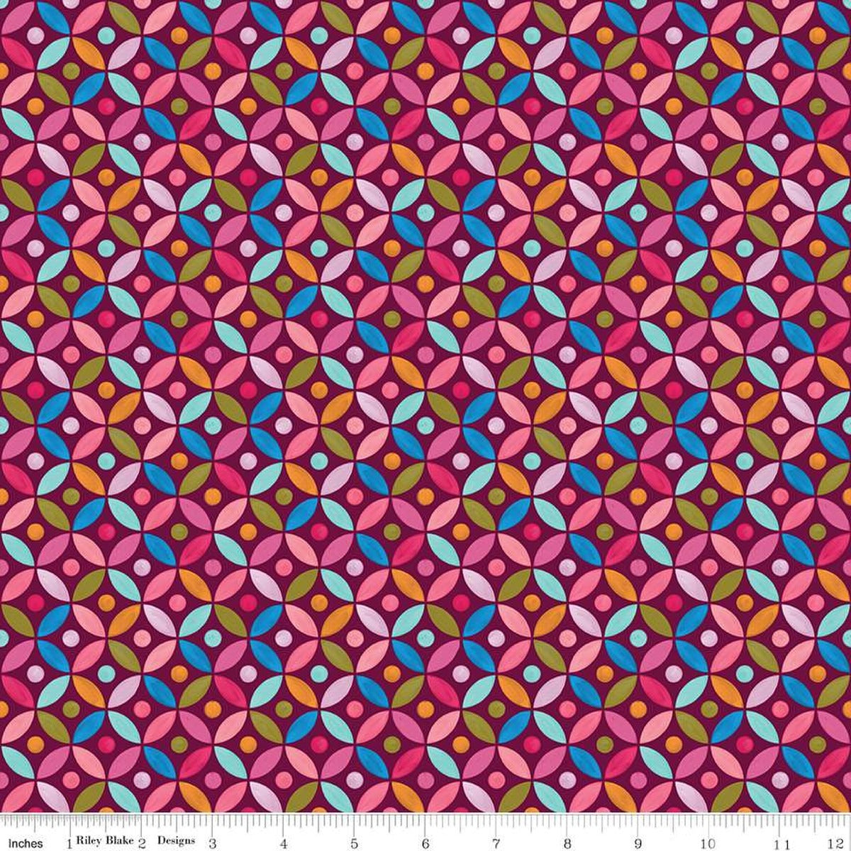 Poppies & Plumes Circles Wine