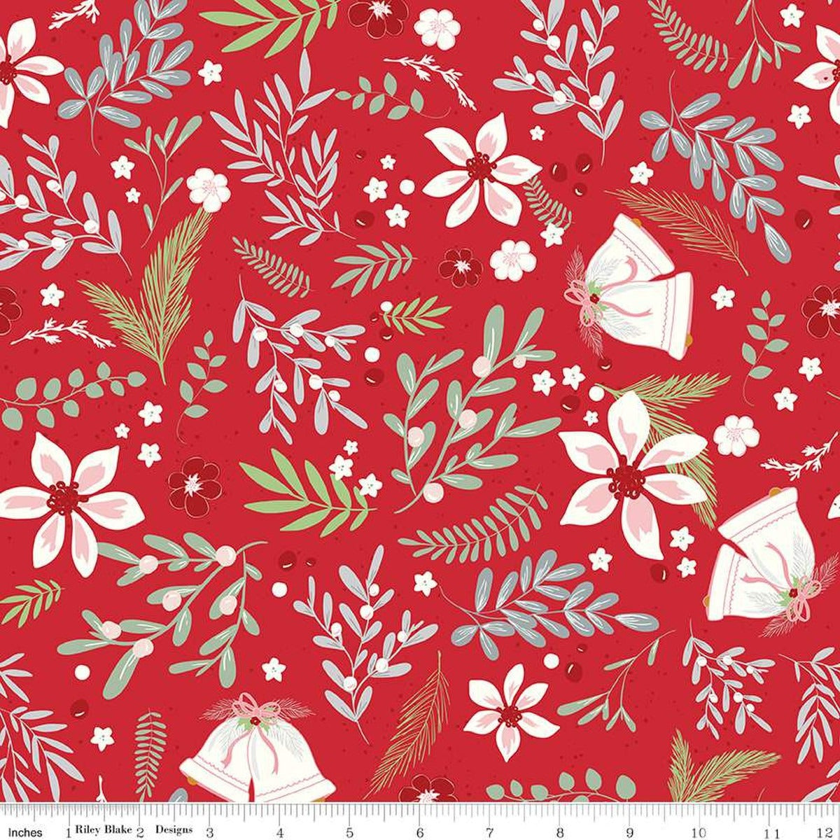 Mistletoe & Holly Main Red