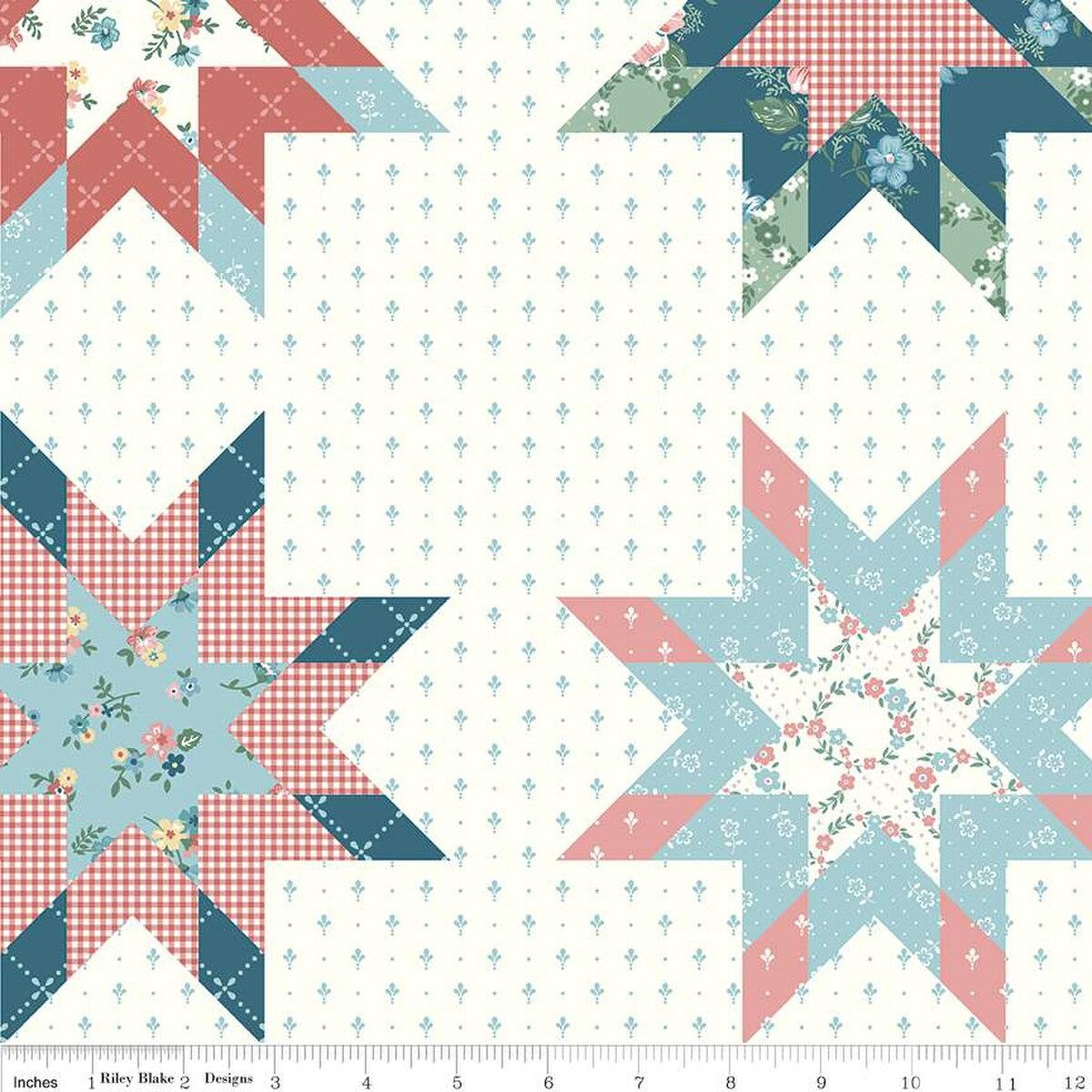 Mary Catherine Star Cheater Print Multi