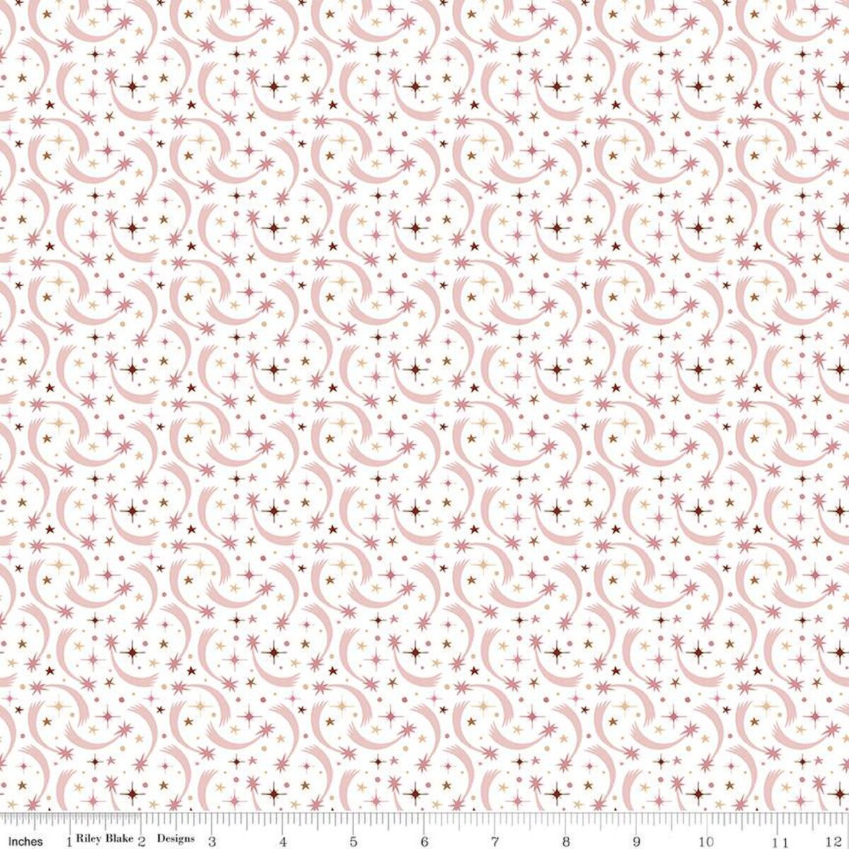 Baby Girl Shooting Stars White