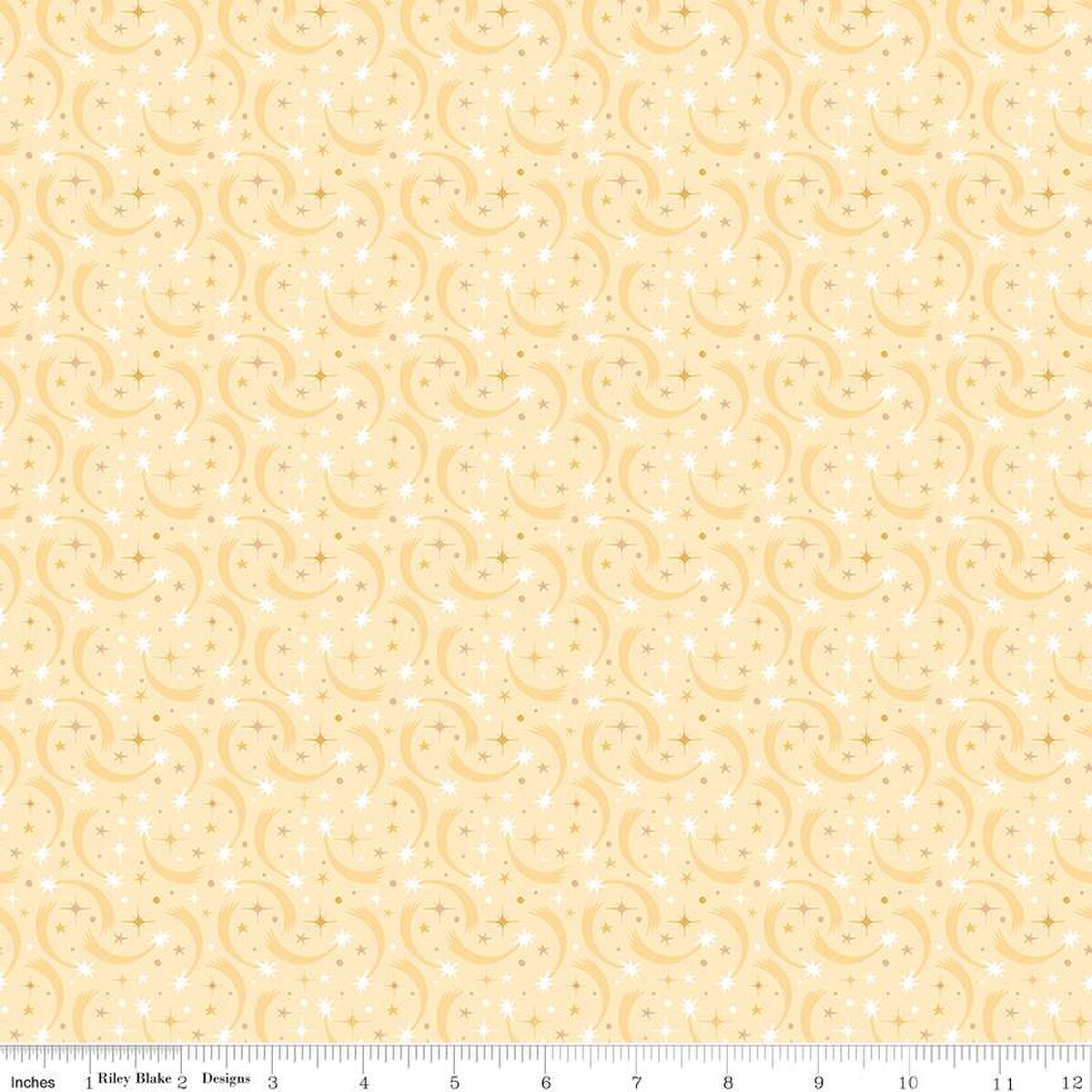 Baby Girl Shooting Stars Yellow