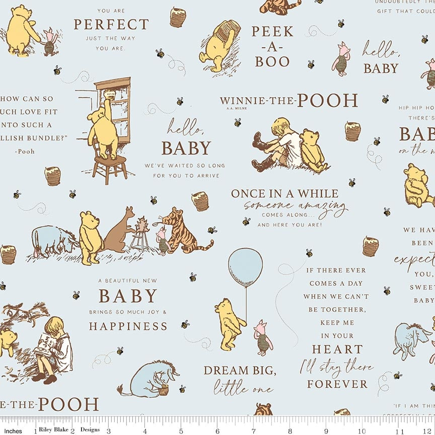 Winnie-the-Pooh Baby Main Blue