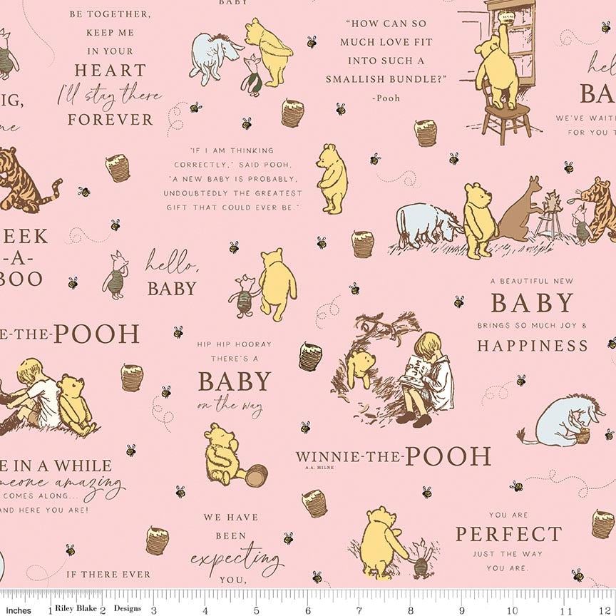 Winnie-the-Pooh Baby Main Pink