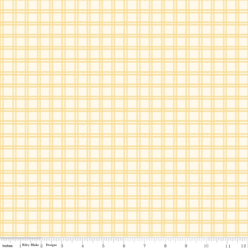 Winnie-the-Pooh Baby Plaid Yellow