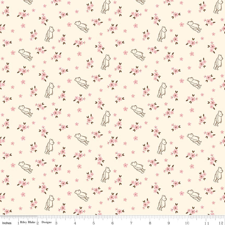 Winnie-the-Pooh Baby Ditsy Cream