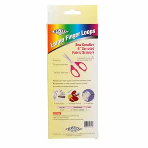 Serrated Fabric Scissor 6"